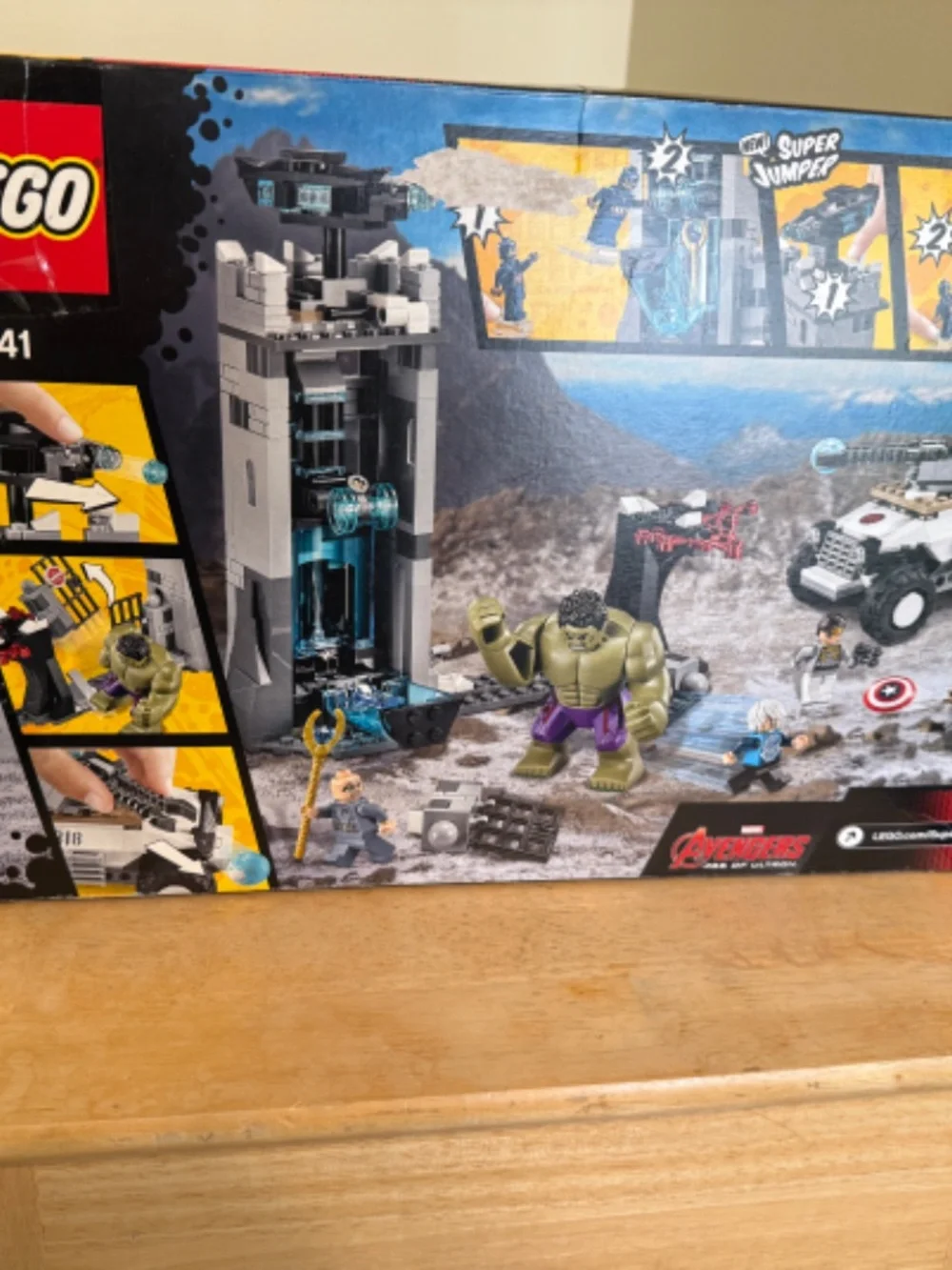 LEGO Marvel Super Heroes Avengers The Hydra Fortress Smash Set #76041 - Picture 4 of 5